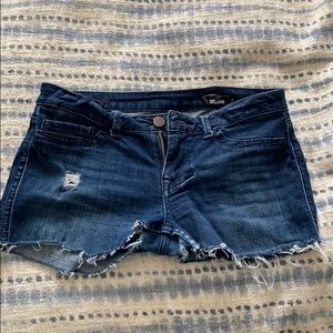 Jean cutoff shorts